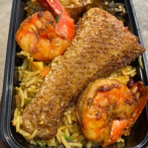 Seafood fried rice